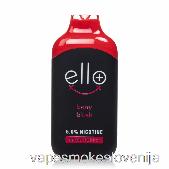 Vape Petrol Blvk Ello Plus 6000 Za Enkratno Uporabo Berry Blush Ice